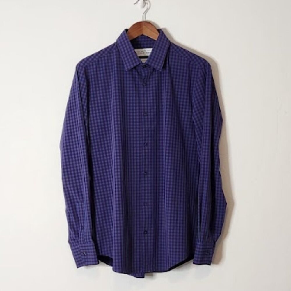 Mizzen + Main Men's Long Sleeve Button-down Shirt Size Medium